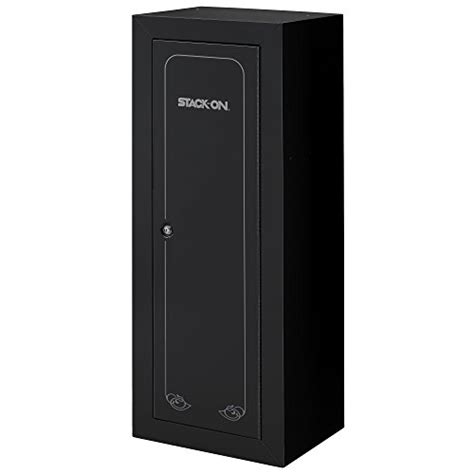 stack on gcb 14p 14 gun steel security cabinet black|stack on gun security cabinet.